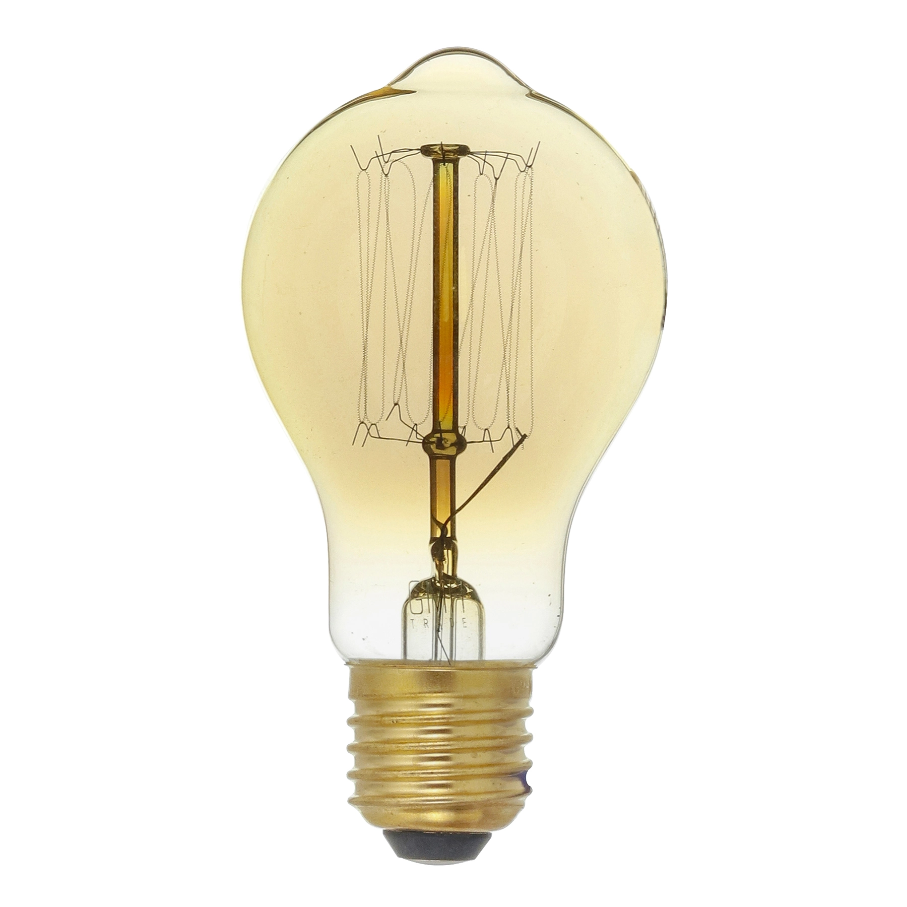 Lâmpada Incandescente de Filamento E27 Bulbo 40W Luz Amarela 127V Gmh