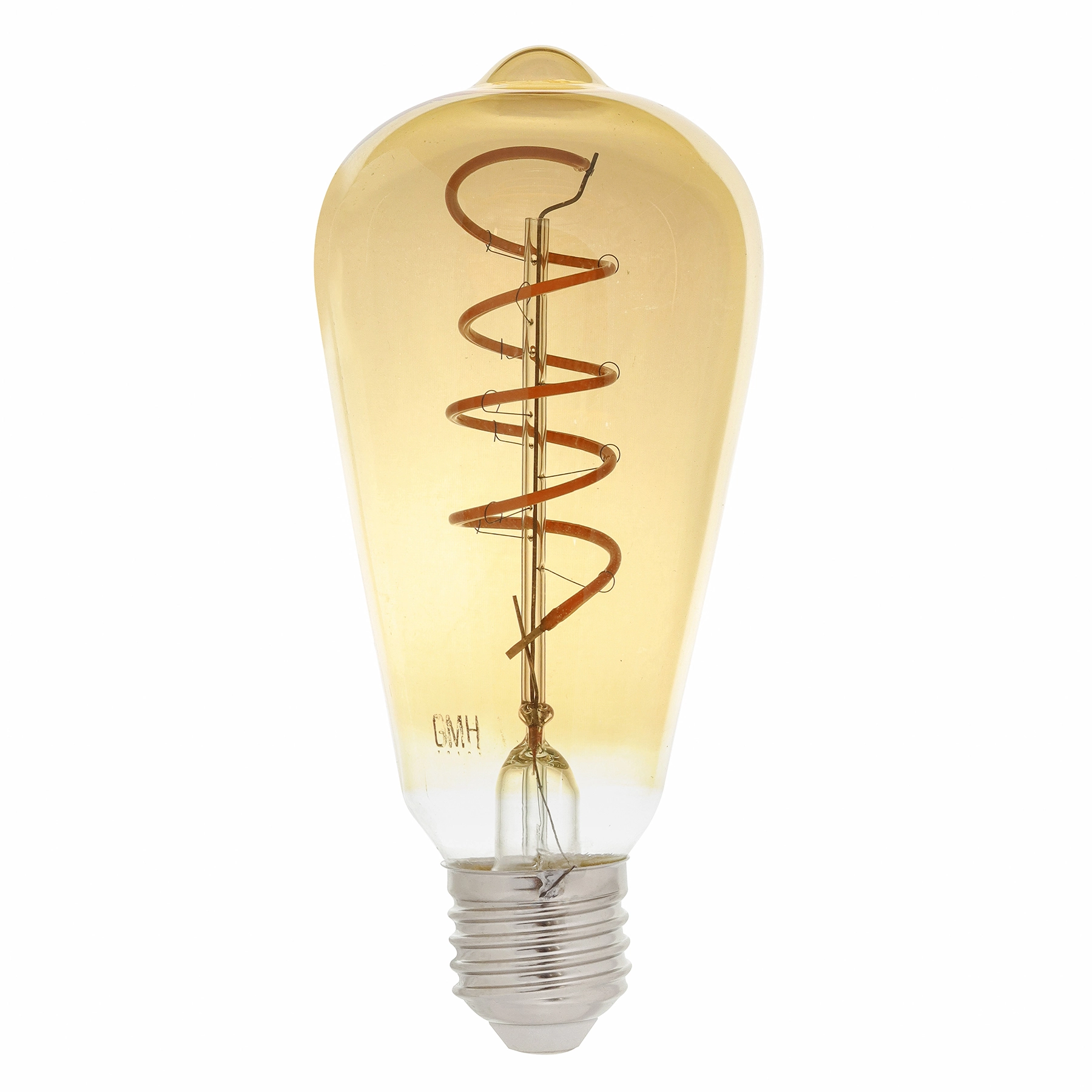Lâmpada de LED Filamento E27 Espiral 4W 400lm Luz Amarela Bivolt Gmh