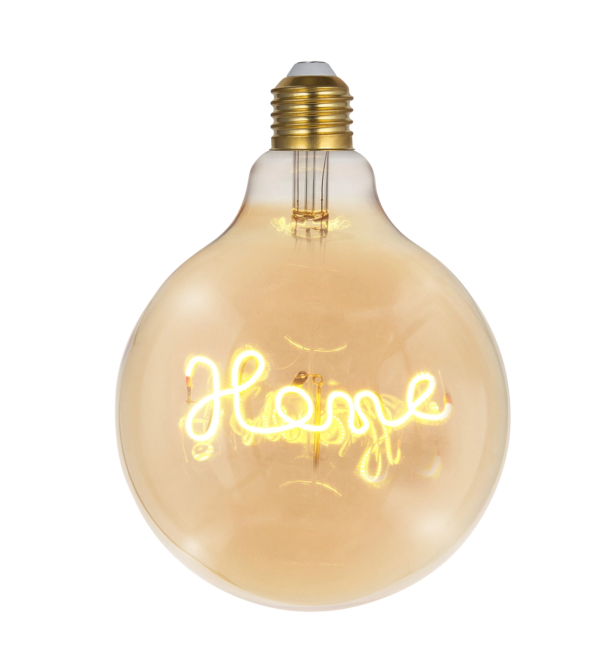 Lâmpada de LED Filamento E27 Espiral 4W 400lm Luz Amarela Bivolt Gmh