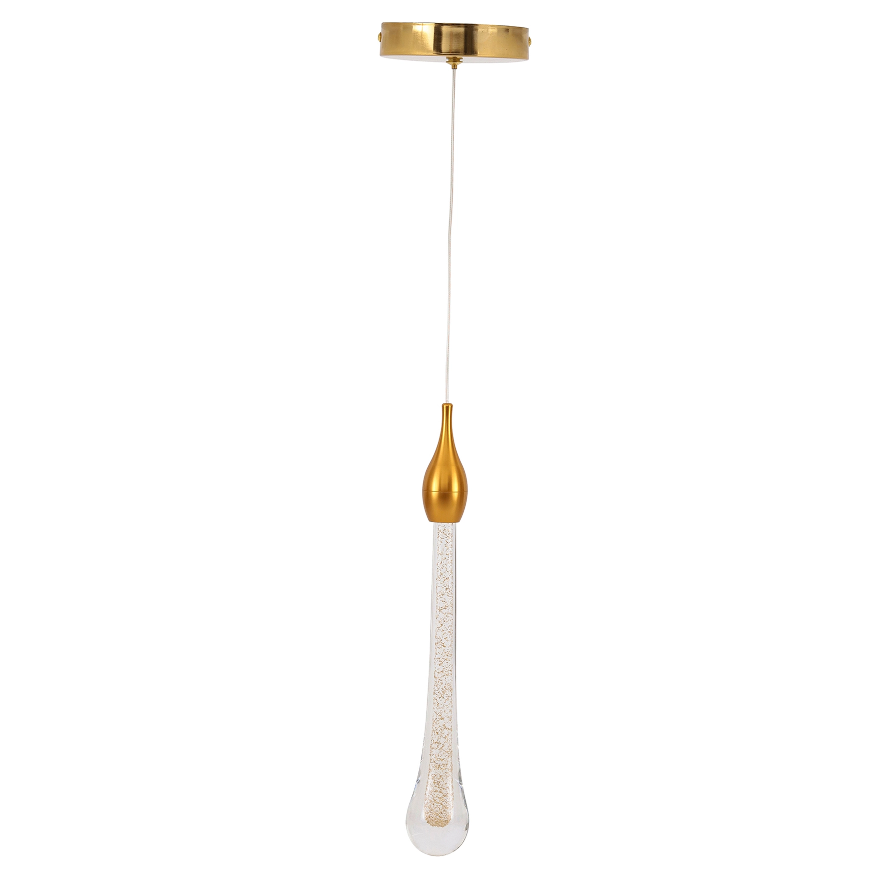 Pendente com LED Luz Amarela IP20 Cometa Gold GMH
