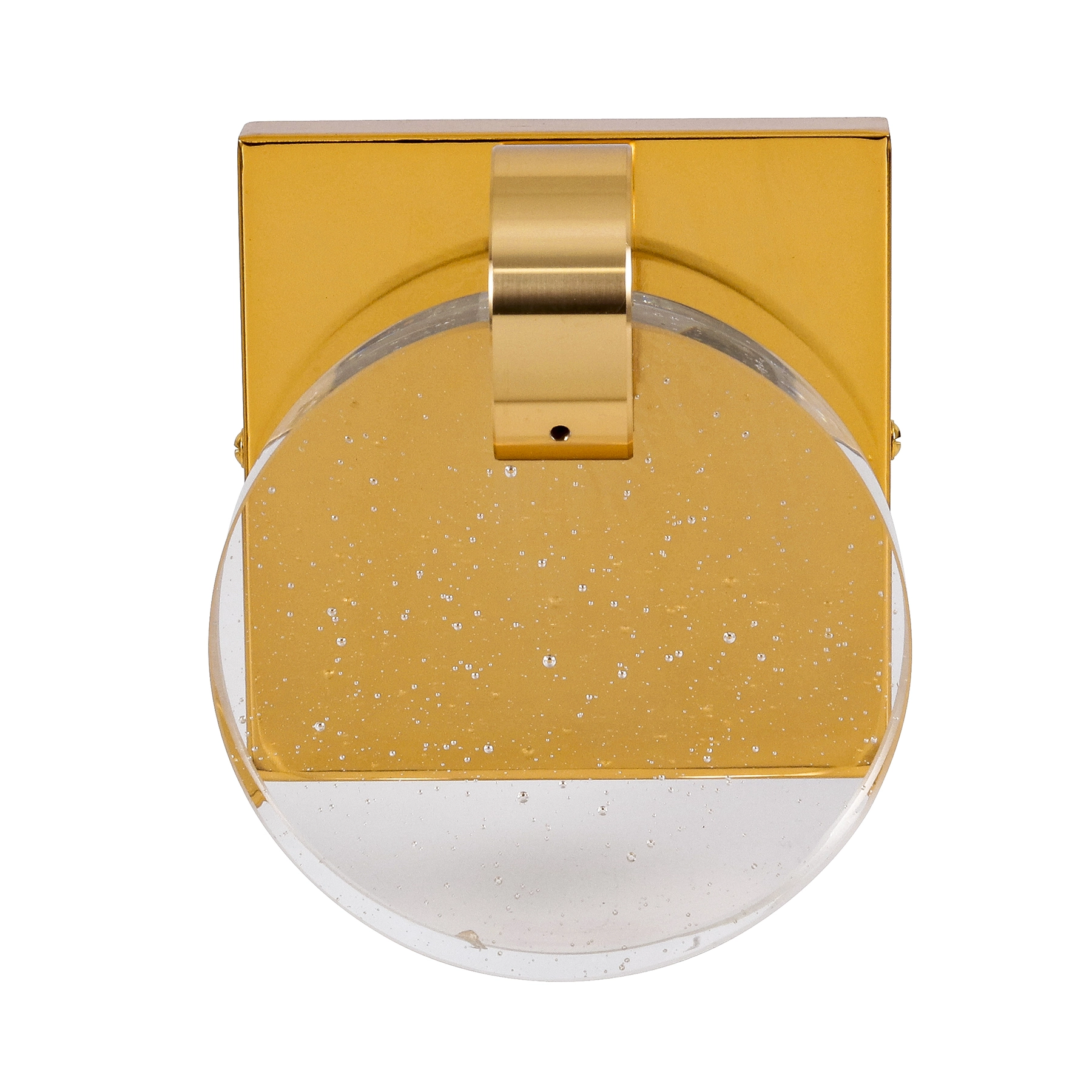 Arandela LED Interna de Parede Bivolt Dourada IP20 Gmh