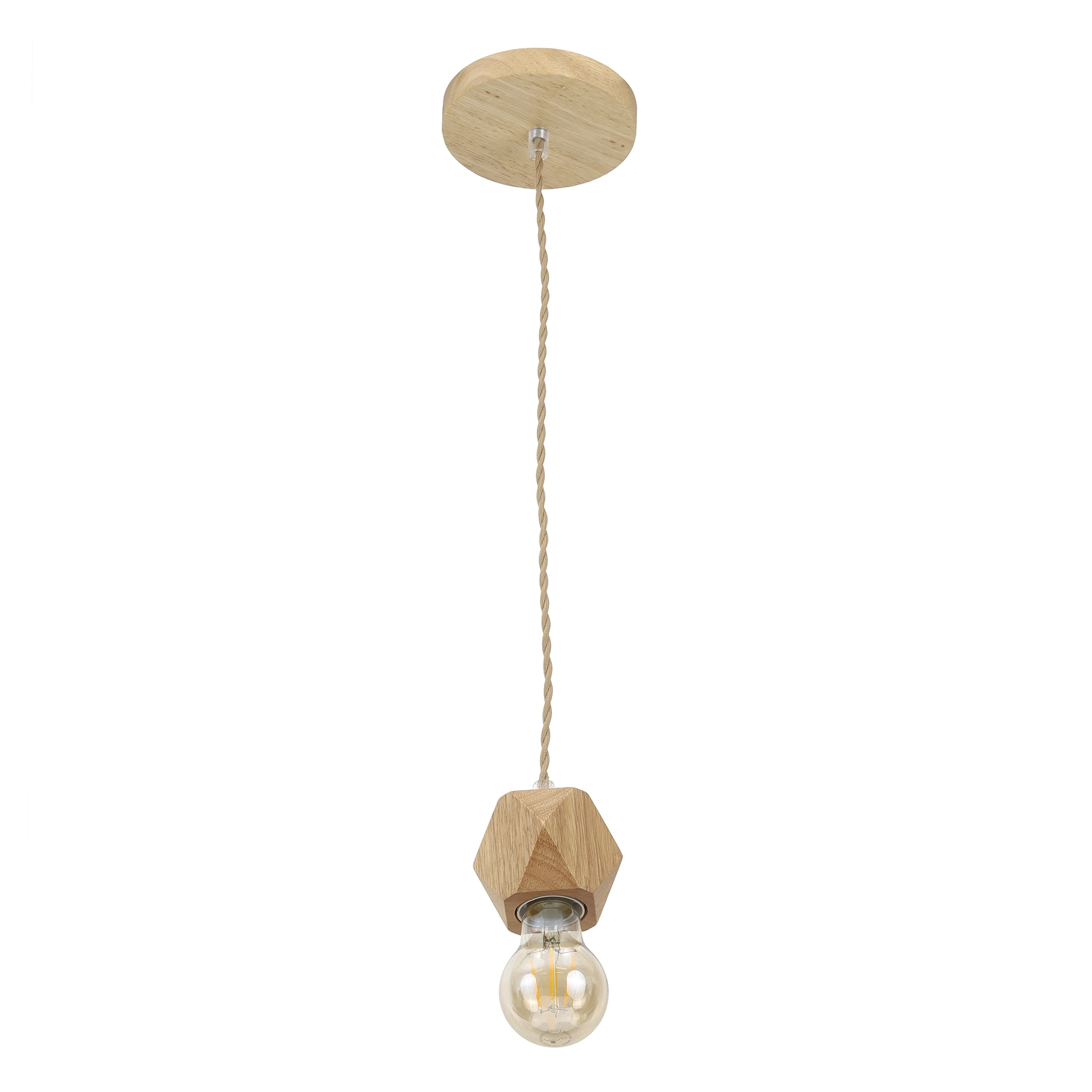 Pendente de Madeira IP20 Twist GMH