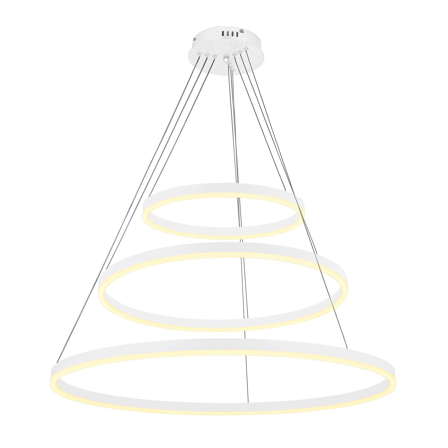 Pendente com LED Luz Amarela IP20 Cosmos 3 Halos 180cm GMH