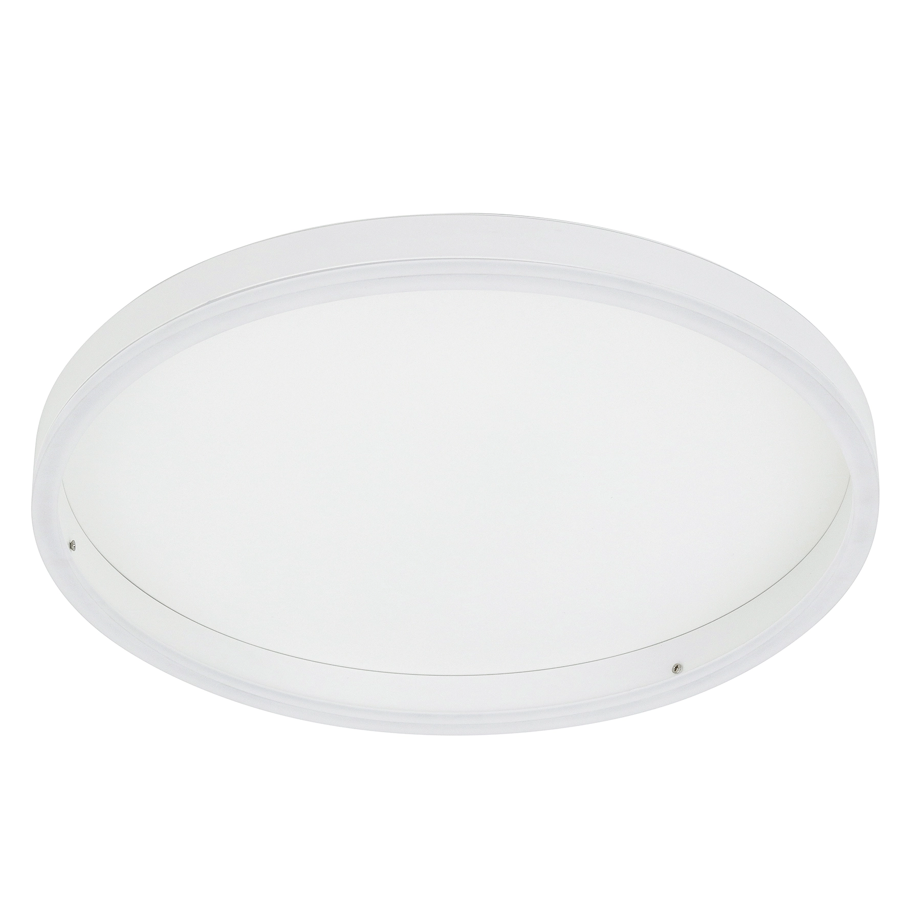 Plafon LED Branco Metal 40cm 30W Luz Amarela Vega Gmh