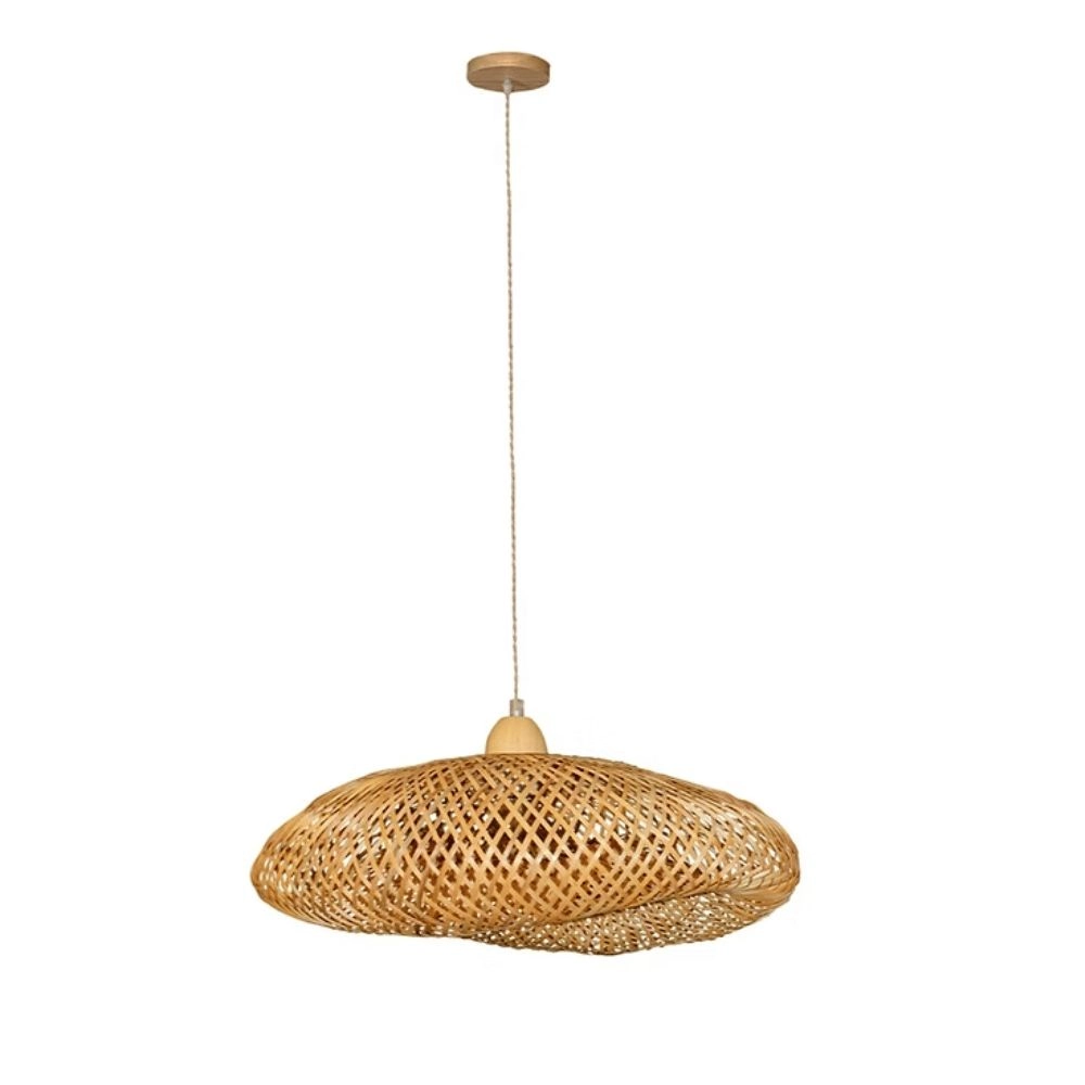 Pendente Borneu Fibra De Bambu 60cm - Gmh