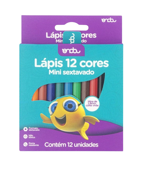 Lapis Cor Onda C/12 Sextavado