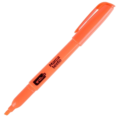 Marca Texto Onda Laranja