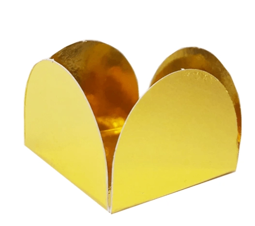 Forma 4 Petalas C/50 Dourada