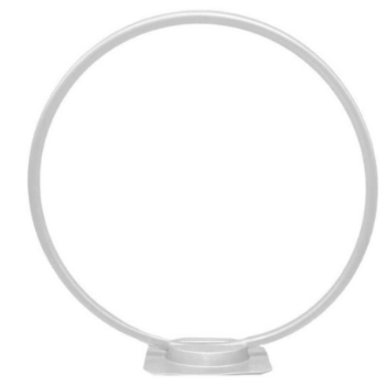 Arco De Mesa P. Balao Pct C.10 38 Cm Branco Nc Toys