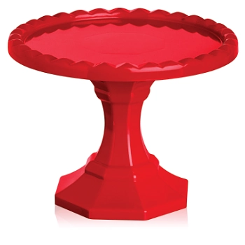 Mini Cake Linha Diamante 12,5x9,5cm Vermelho