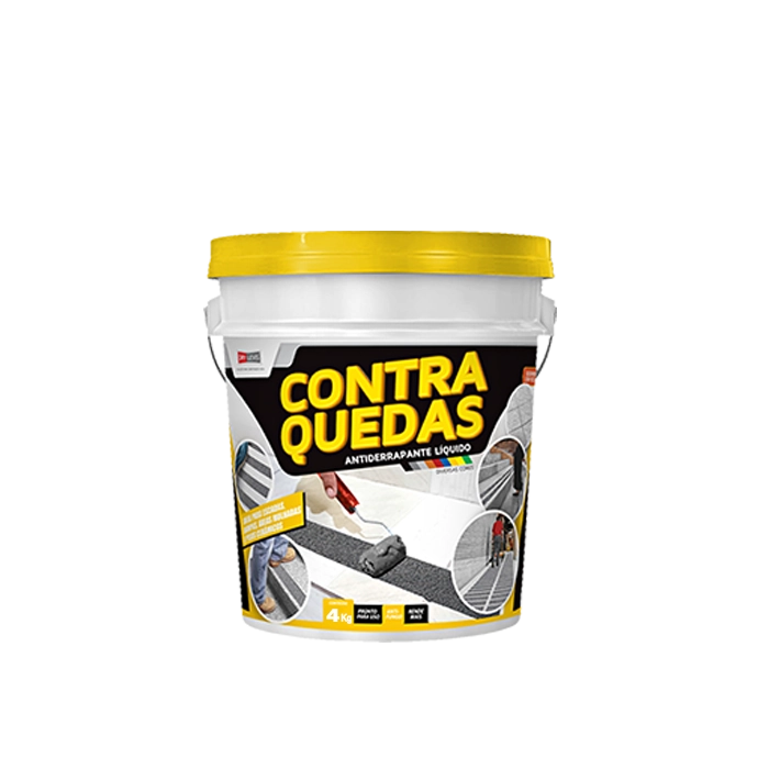 Antiderrapante Líquido Contra Quedas 4kg Branco
