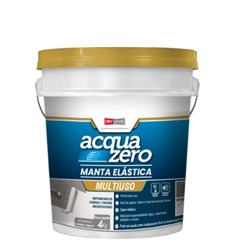Manta Elástica Impermeabilizante Termoacústica Acqua Zero 4KG Branco