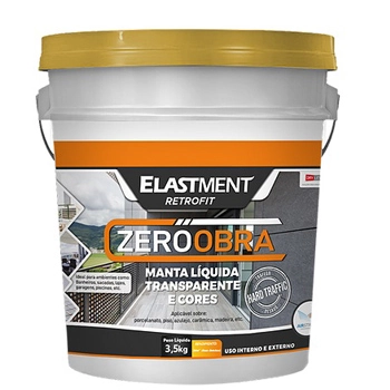 Verniz Pu Manta Líquida Zero Obra Elastment 3,5kg Branco