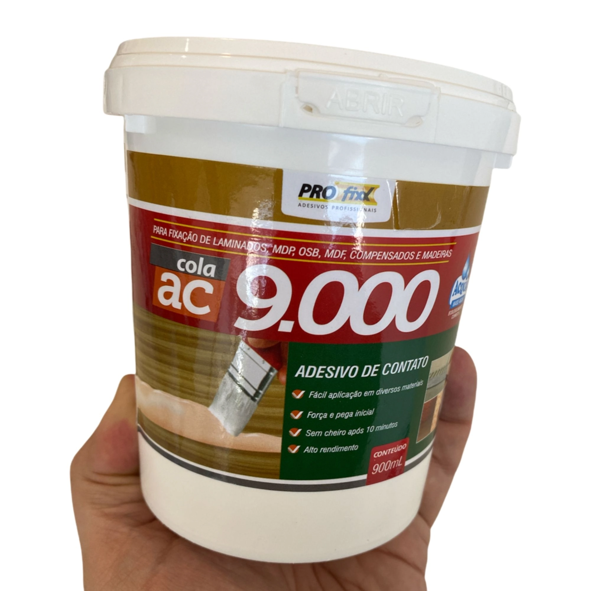 Cola Isopor no Teto Brasilit Eternit Metal Galvanizado Madeira 900ml
