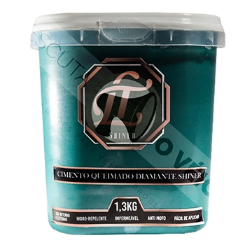 Efeito Cimento Queimado Garden 1,3Kg LT Shiner