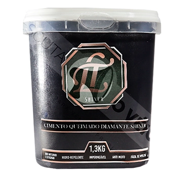 Efeito Cimento Queimado Turmalina Negra 1,3Kg LT Shiner