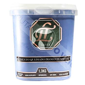 Efeito Cimento Queimado Safira 1,3Kg LT Shiner