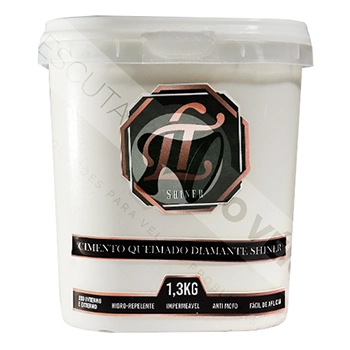 Efeito Cimento Queimado Off White 1,3Kg LT Shiner