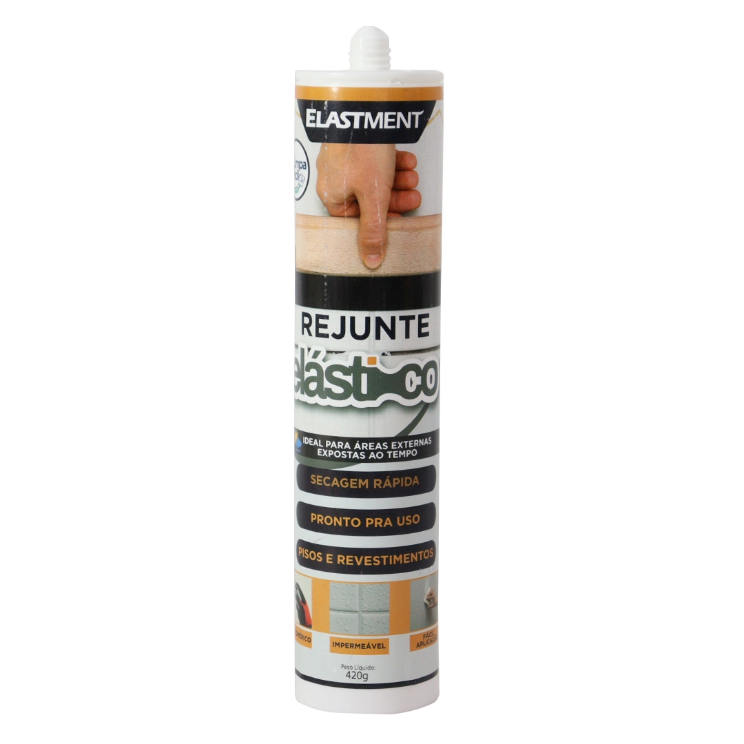 Rejunte Elástico Elastment 420g Branco