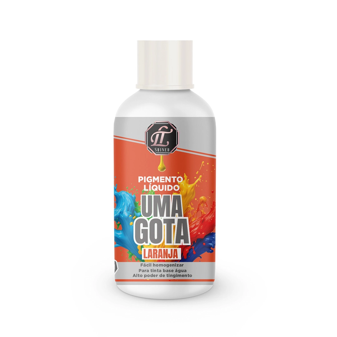 Pigmento Uma Gota LT Shiner 50ml Laranja