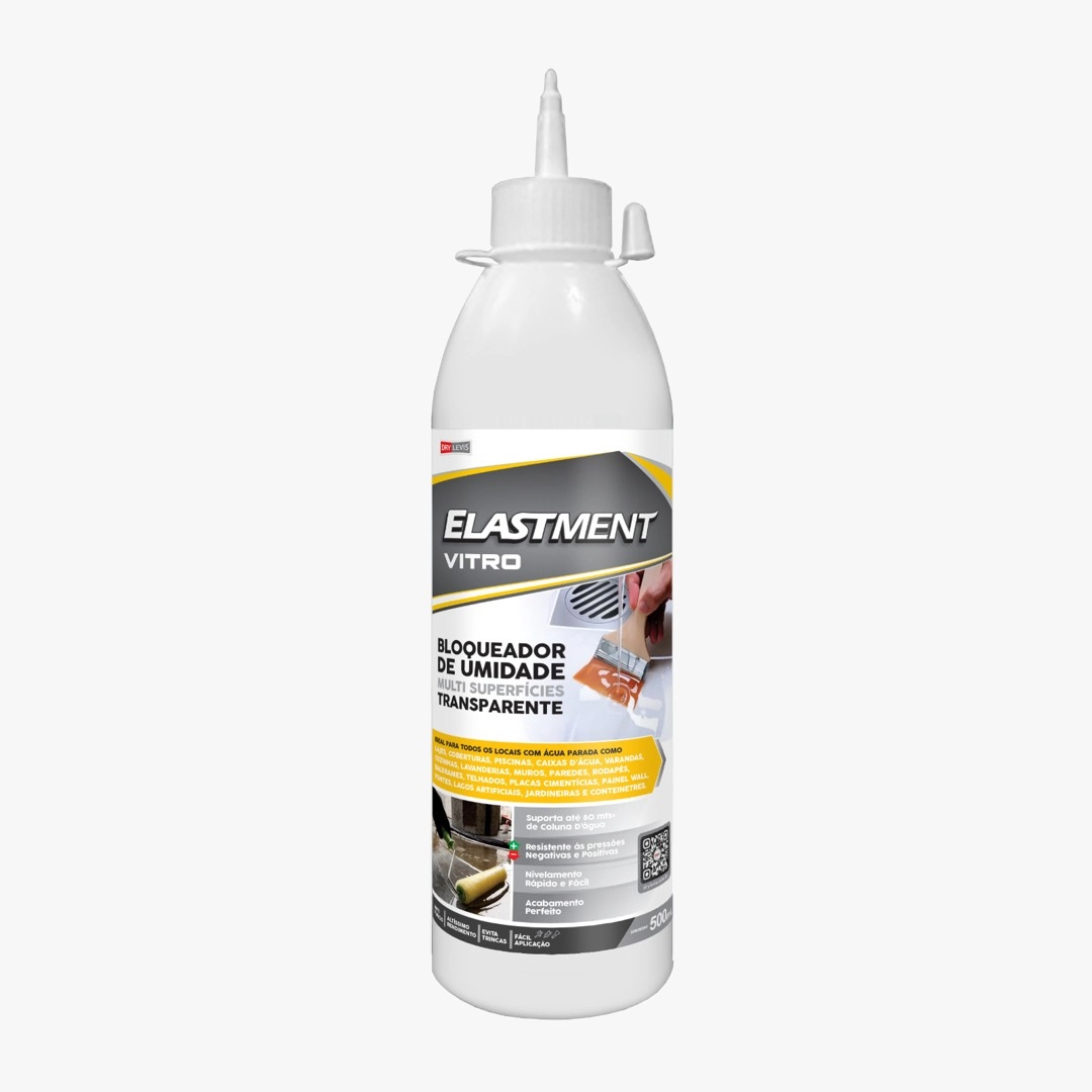 Bloqueador de Umidade Impermeabilizante Drylevis Elastment Vitro 500ml Transparente