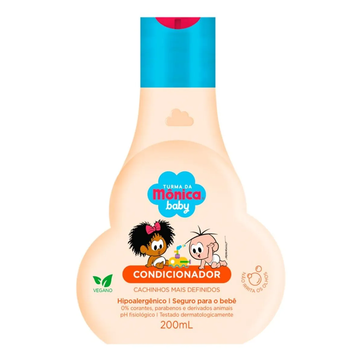 Condicionador Turma Da Mônica Baby Cachinhos Mais Definidos Frasco 200ml