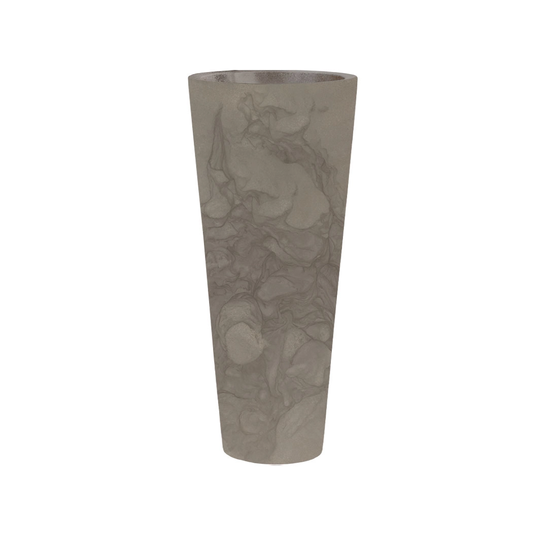 Vaso Alcantara Liso Bege Marmorato 26x75 10165668 Floridis