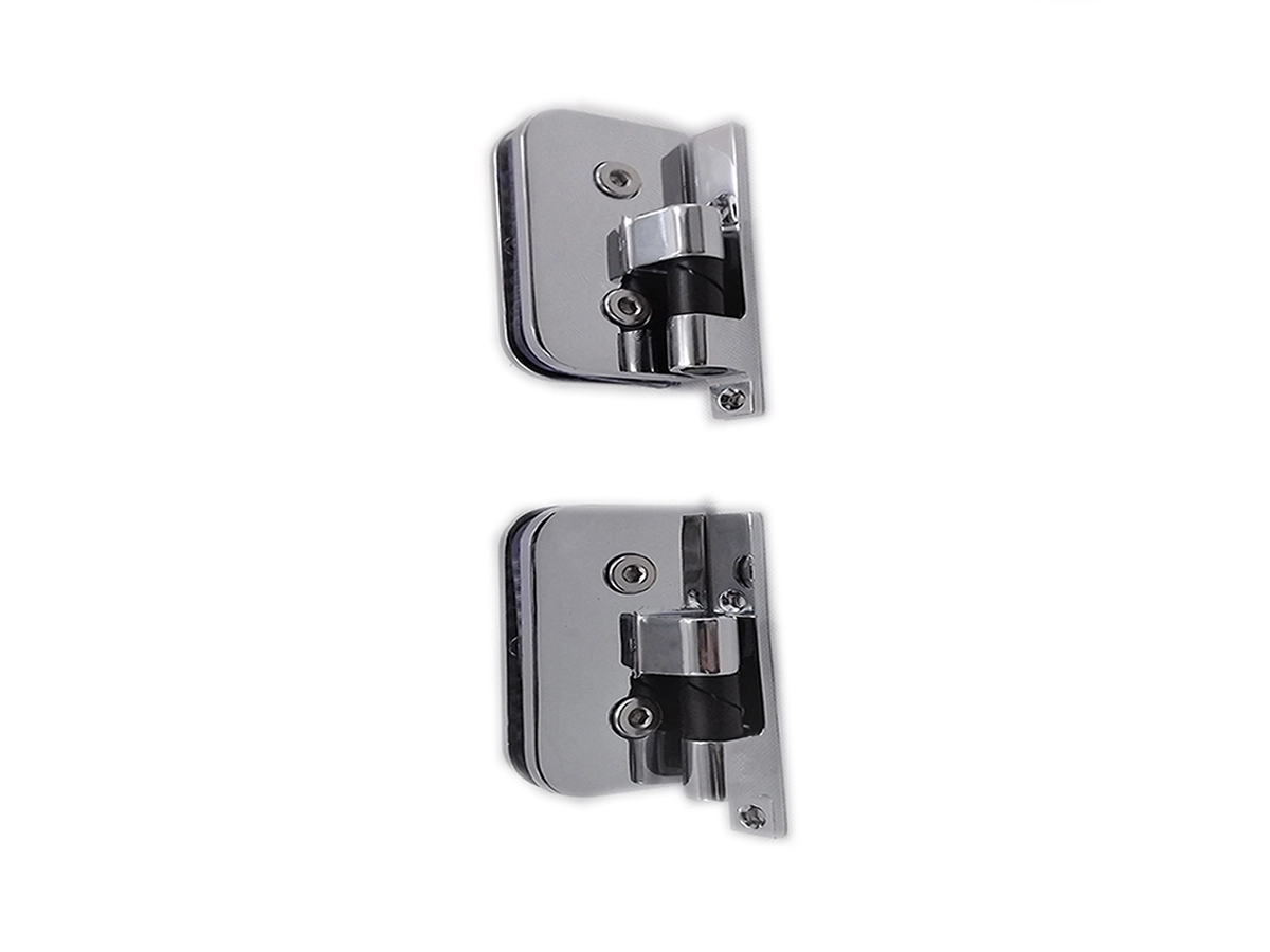 2 Dobradiças Automática 1114 Para Box De Banheiro