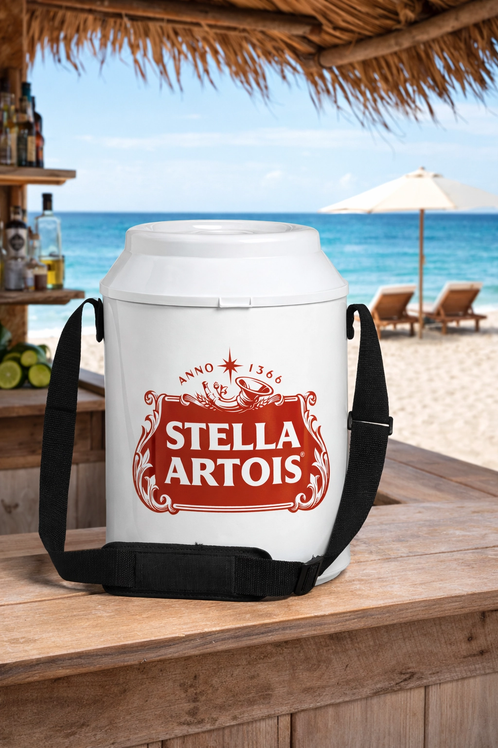 Cooler Térmico Alça Ajustável 24 A 30 Latas Stella Stella