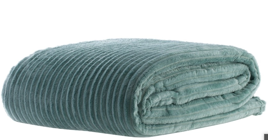 Cobertor Home Design Luster Corttex Verde 2,20 M X 2,40 M King