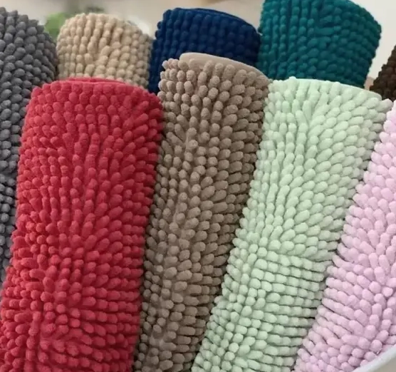 Tapetes Passadeira Chenille Dallas 40x110 Cm Ref