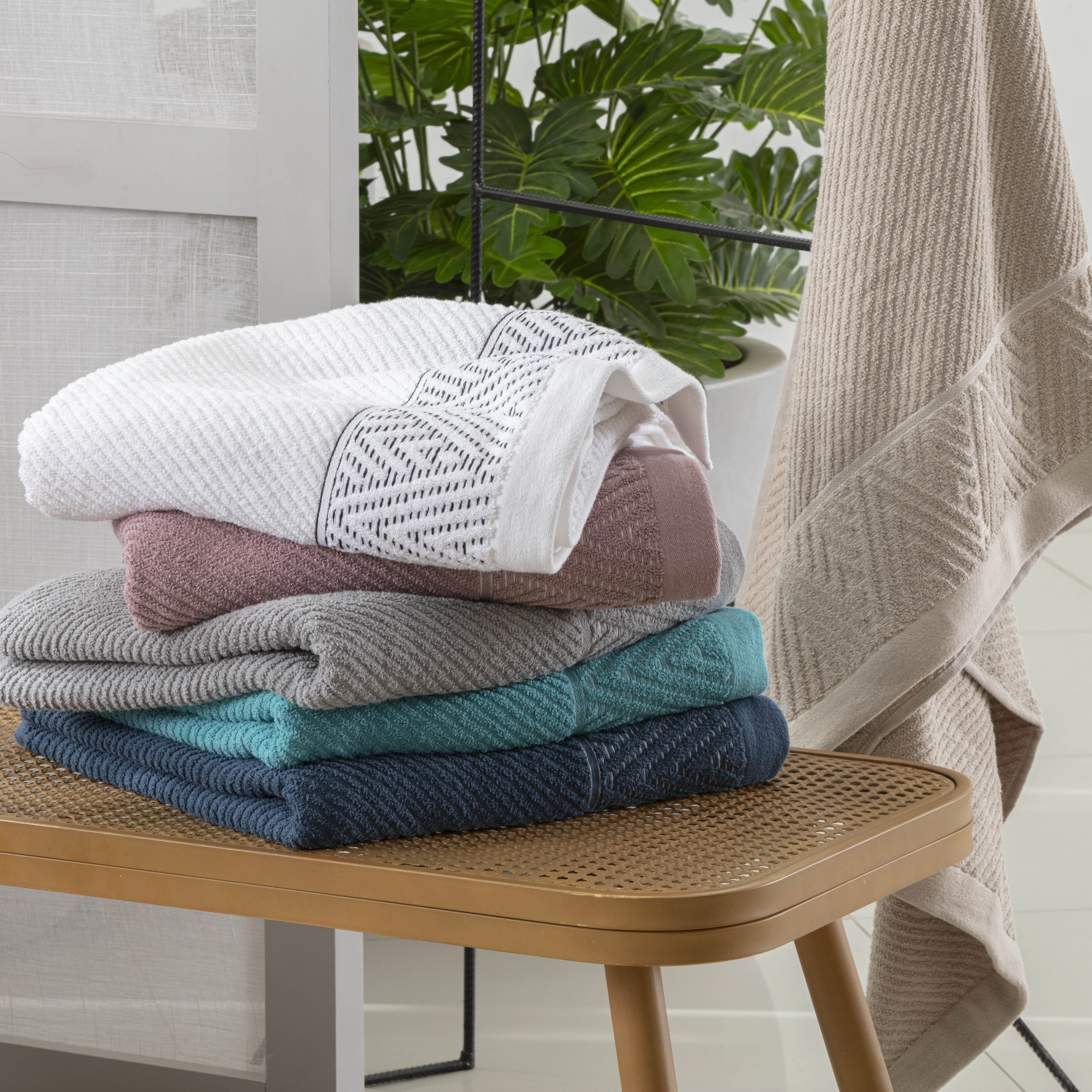 Toalha Corttex Jacquard Banho 70x140 Lisboa