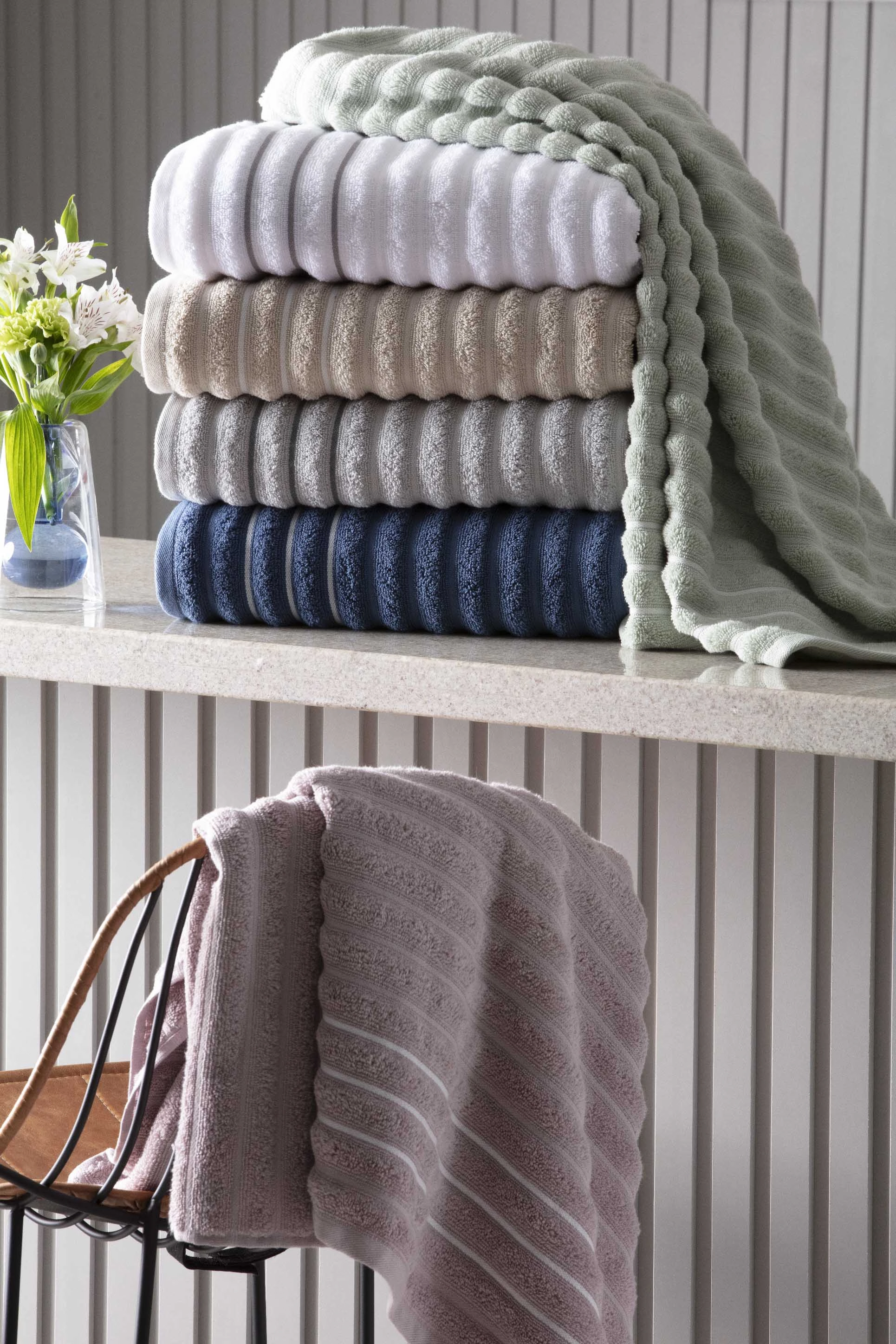 Toalha Banhao Jacquard Wave Sort 80x150cm 0700660.0082.0369 Fatex