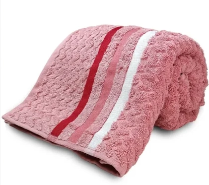 Toalha Corttex Jacquard Banho 70x140 Trento Rosa