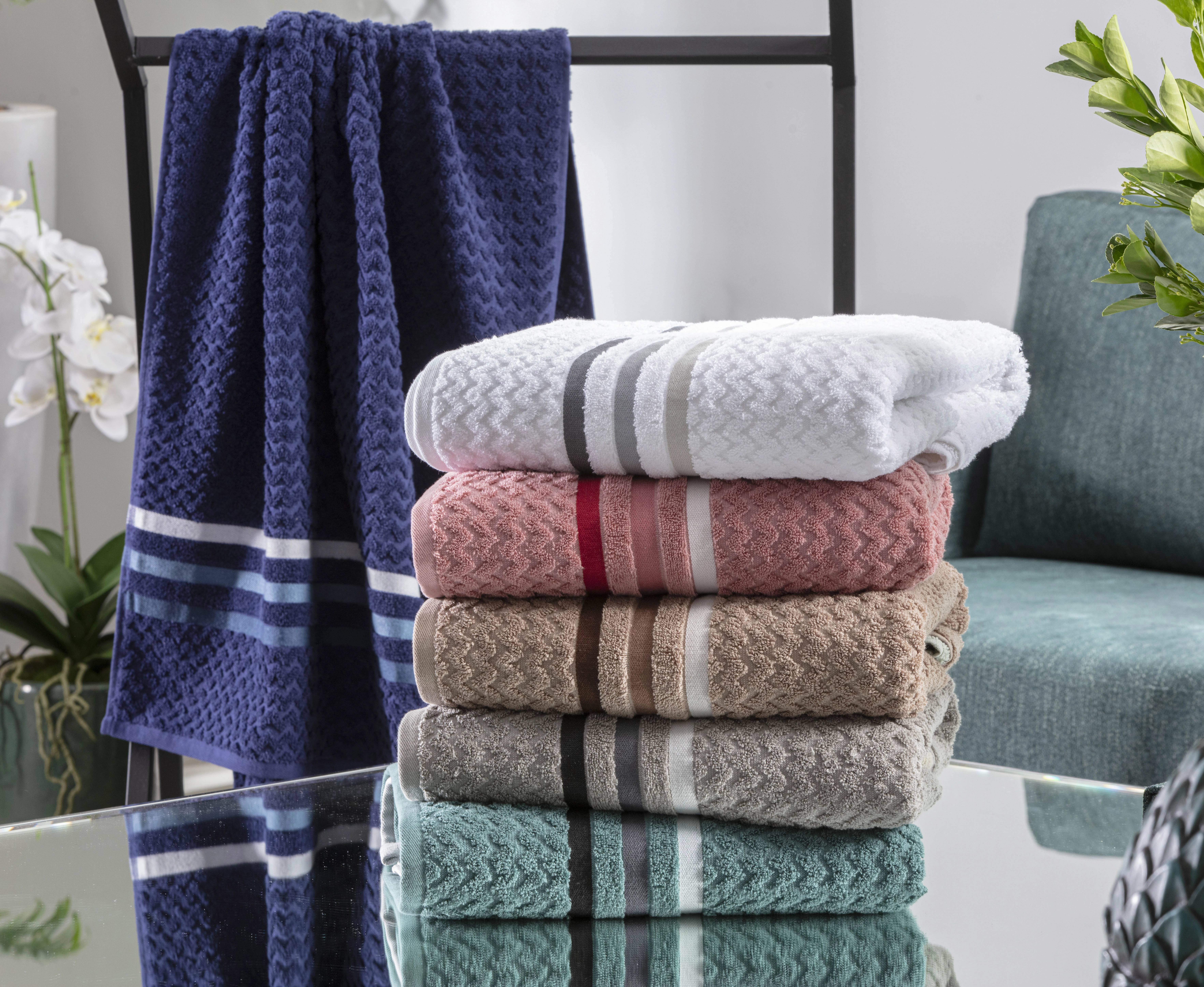 Toalha Banho Jacquard Trento Sort 70x140cm 0700677.0056.0369 Fatex