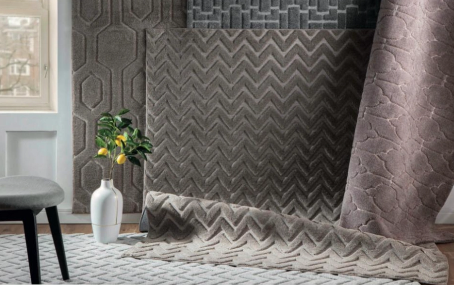 Tapete Atlanta Sort 100x140cm 0700693.0009.0369 Fatex