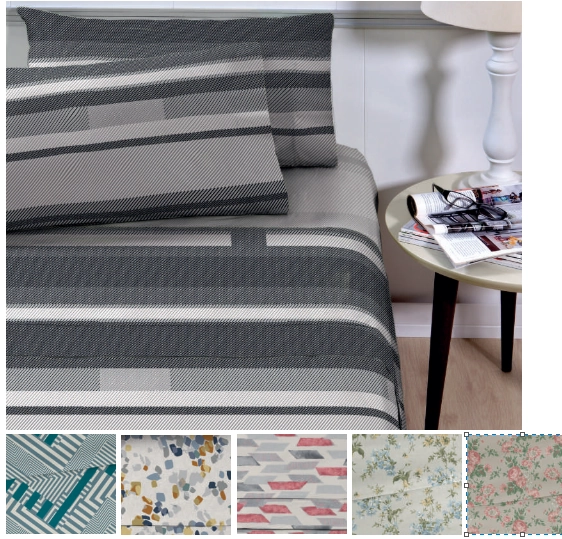 Kit Cama Essenciale Casal Sort3 200x220cm 4pcs 0026.0483 Fatex