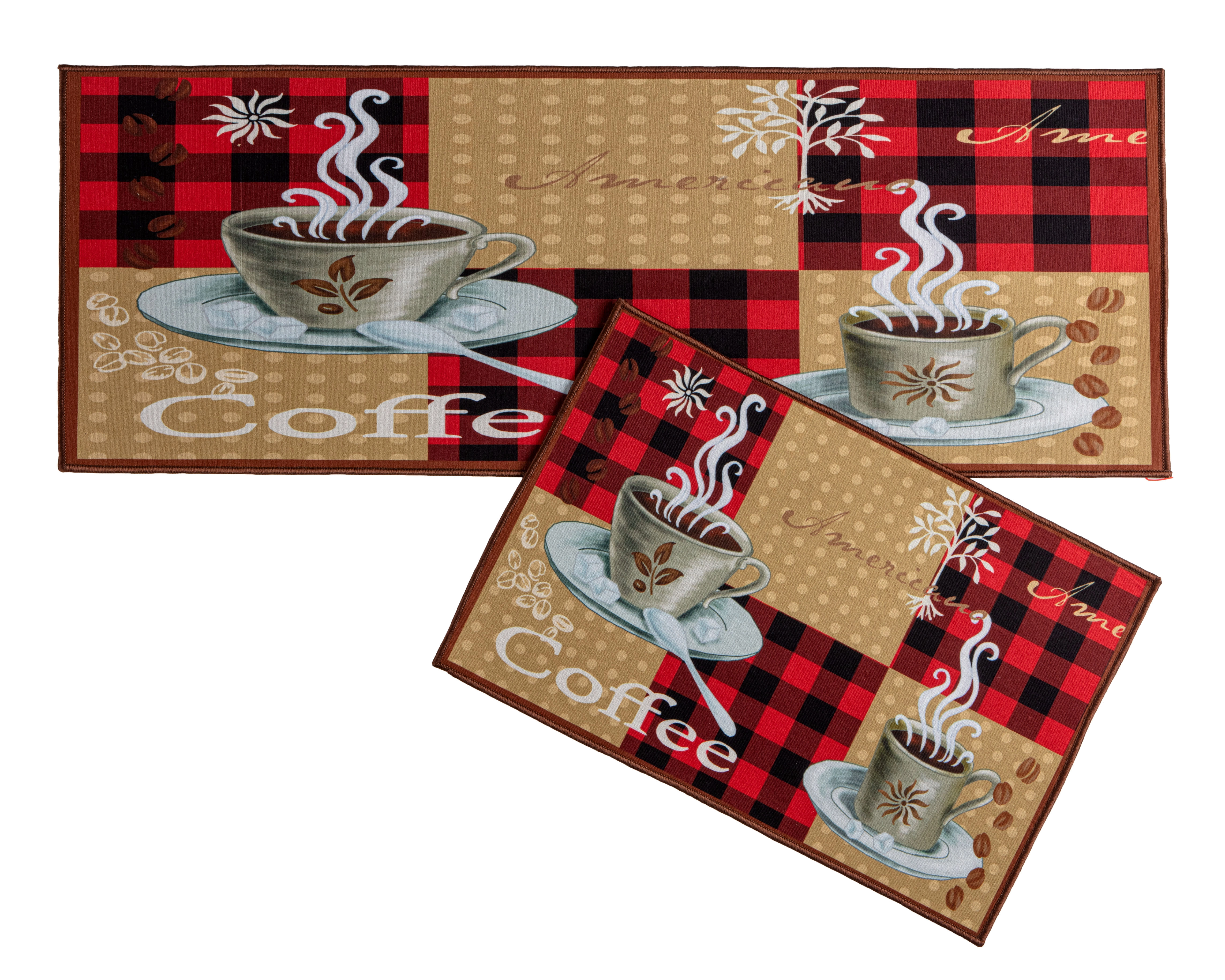 Kit Tapete Cozinha Gourmet Sort2 2pcs 0033.2021 Fatex