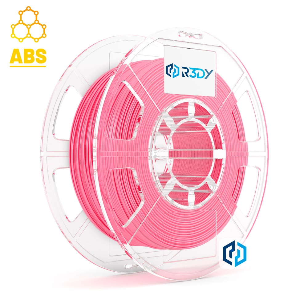 Filamento Impressora 3d Abs, R3dy, 1,75mm 0,5 Kg, Rosa Claro