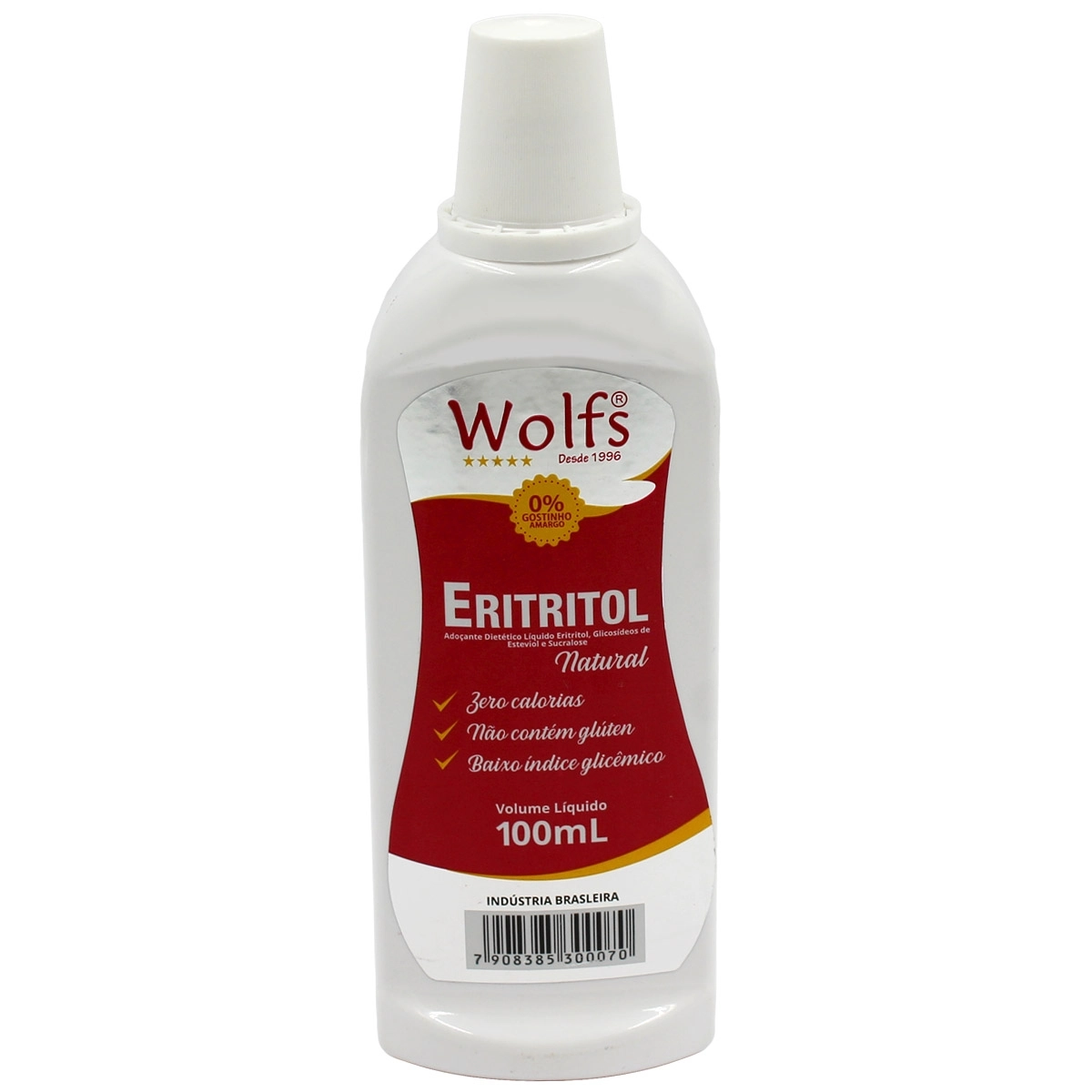 Adocante Wolfs Eritritol Natural 100ml