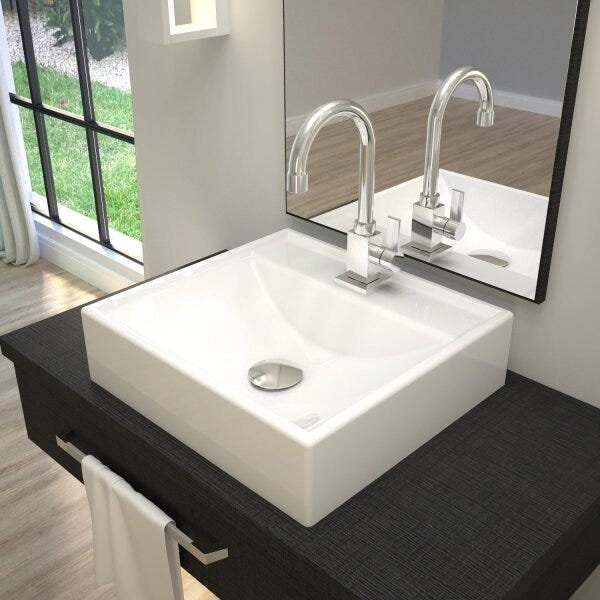 Kit Cuba Q39 Com Torneira Luxo 1195 E Válvula Click 1 1/2 Compace Branca