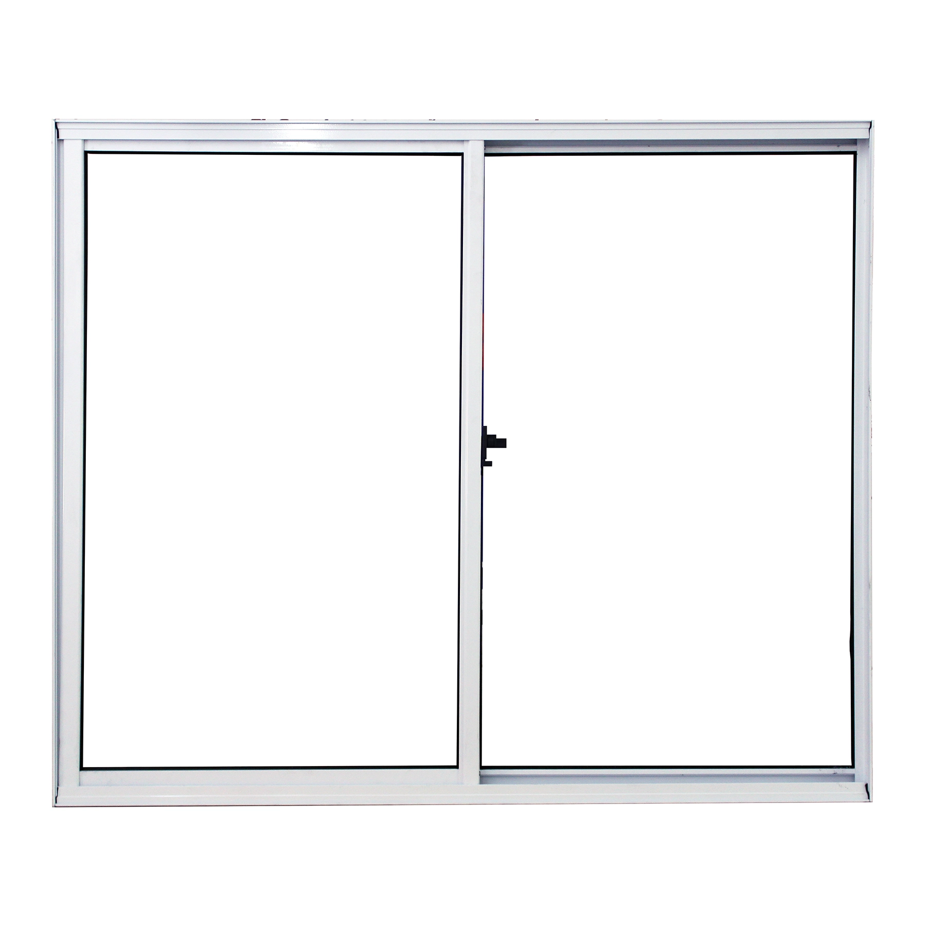 Janela de Alumínio de Correr 2 Folhas 100x150cm Fortline Atlântica Branca