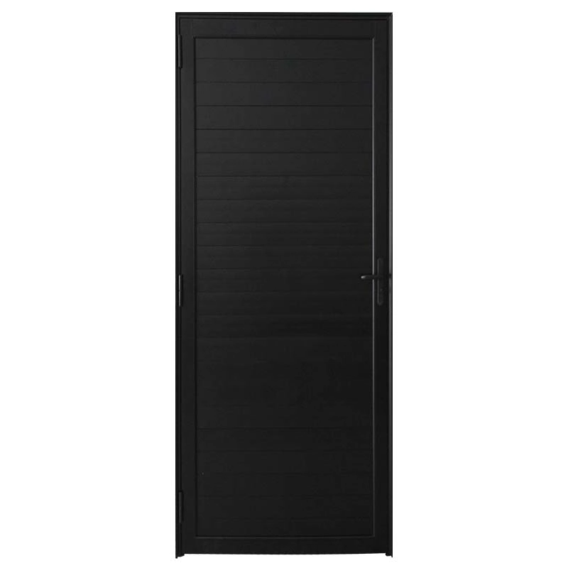 Porta Lambril De Alumínio Preto Atlântica Premium - 2.14 (a) X 0.96 (l) - Lado Esquerdo