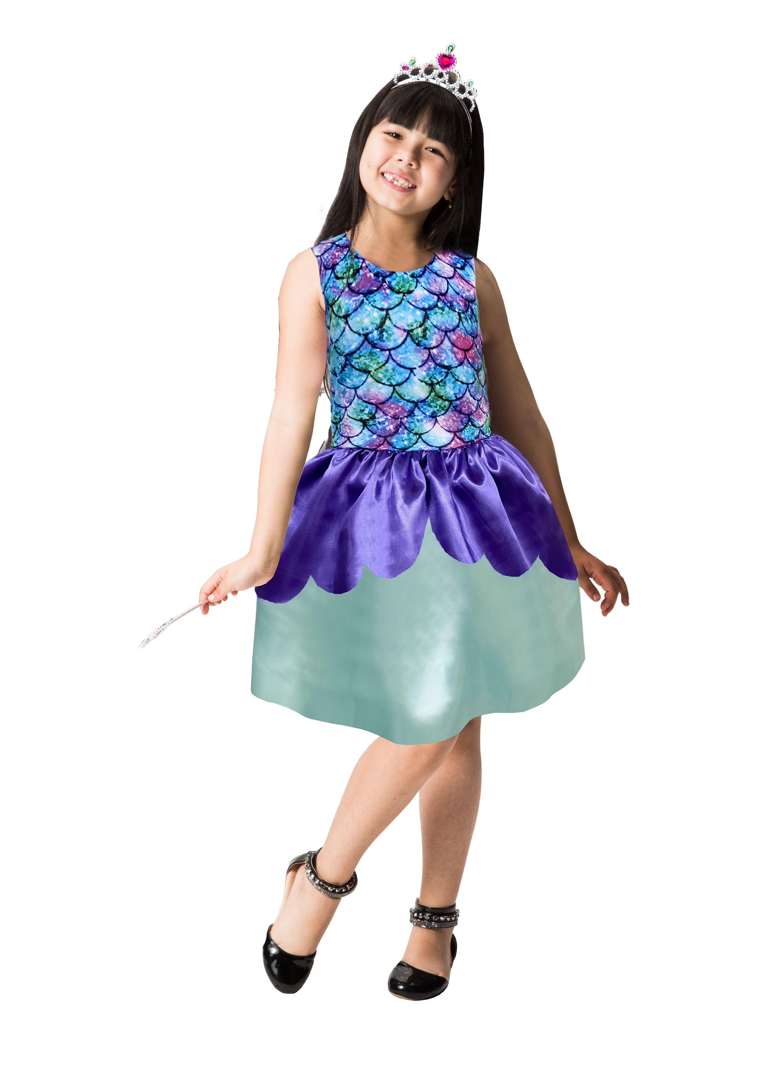 Fantasia Infantil Sereia 61165 Fp