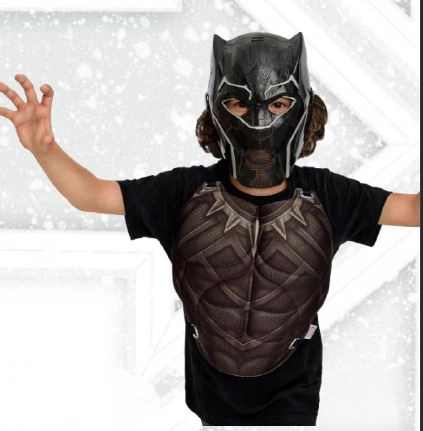 Kit Vingadores Peitoral E Mascara Panter