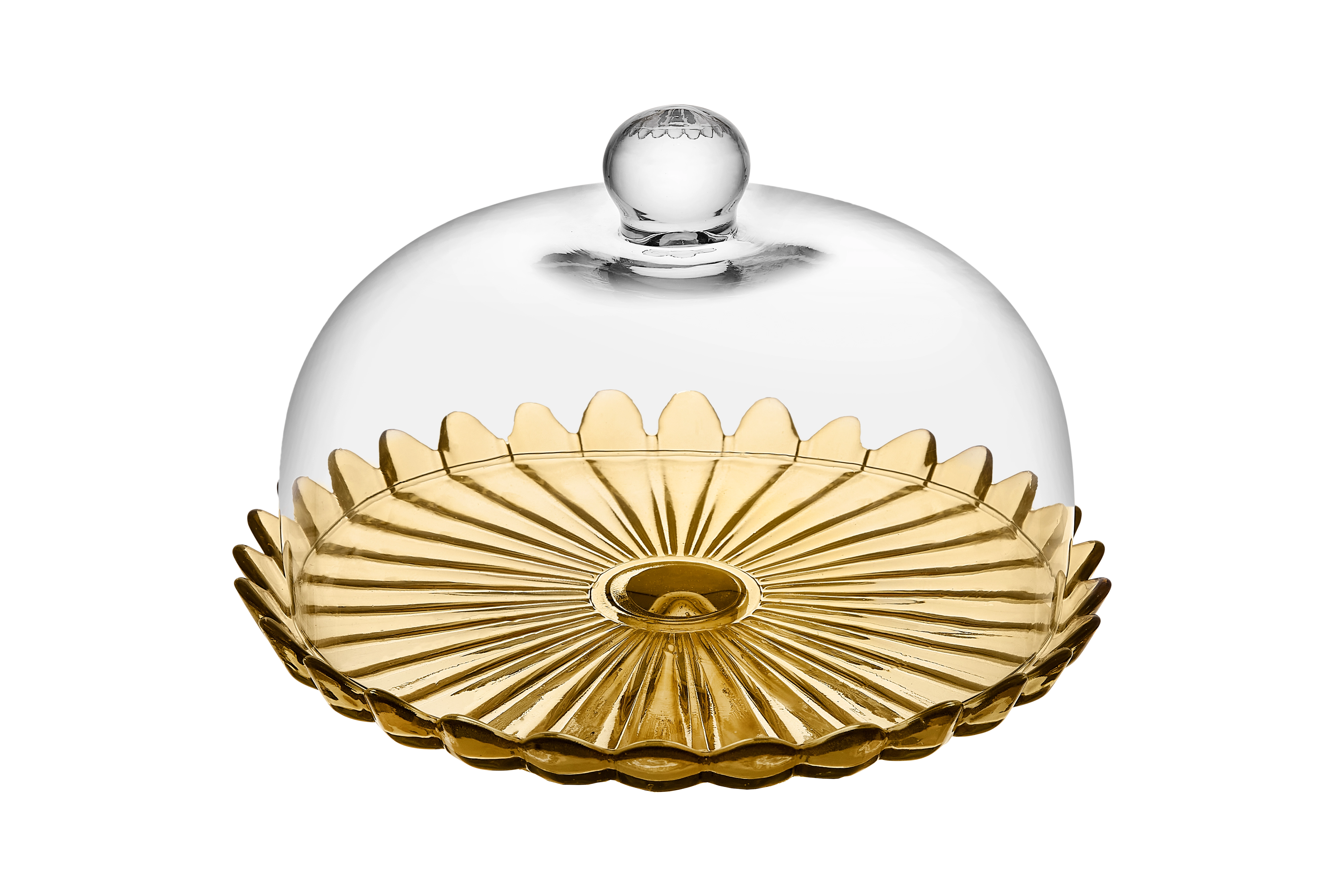 Boleira Petalas Jasmin Translucudo Dourado 1720t Do Vitazza