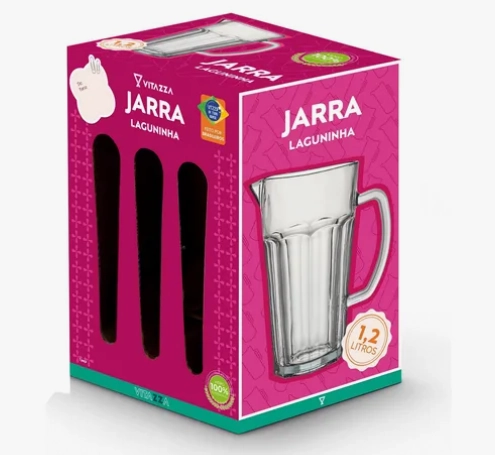 Jarra Laguna Natural Cx Presente 1,2l V5000 Vitazza