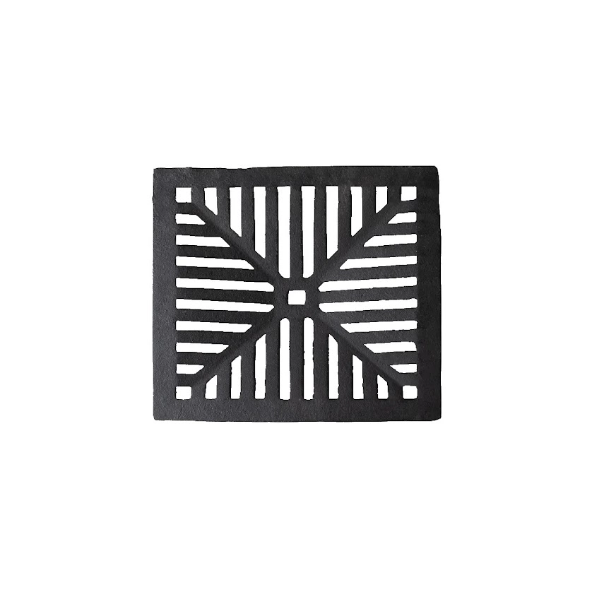 Ralo Grelha Ferro Fundido Captação Esgoto Escoamento 15x15cm