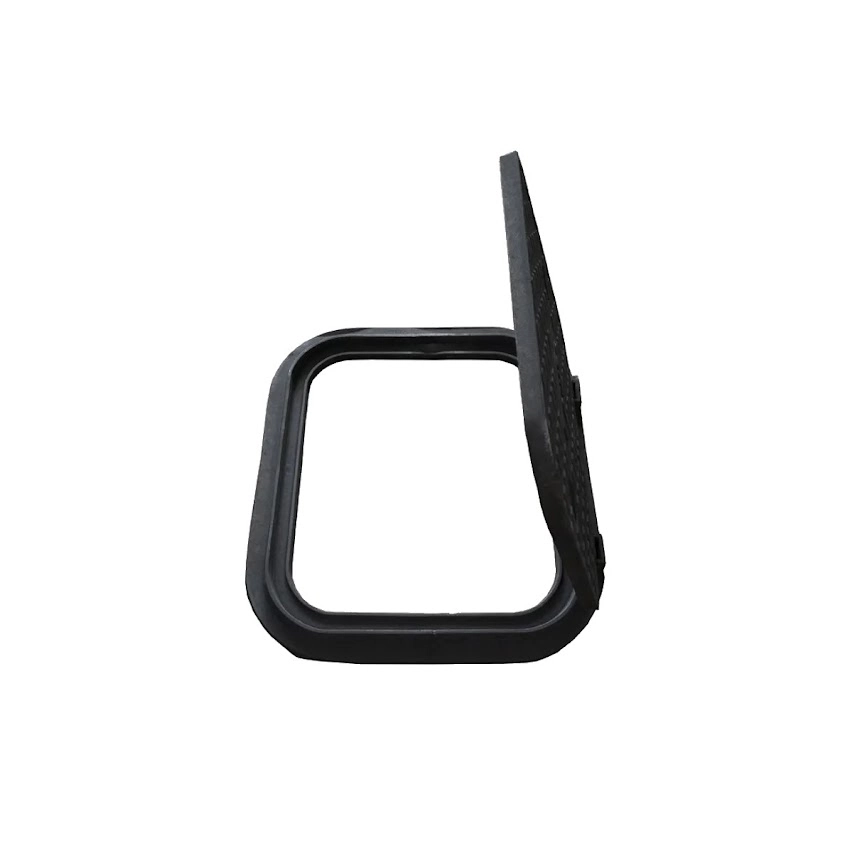 Tampa Tampão De Chão Zcp Articulado De Ferro Fundido 71x82cm