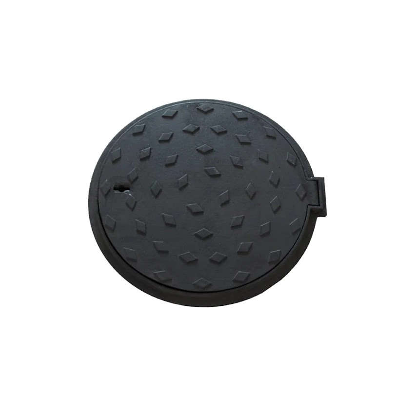 Tampa Tampão De Chão T127 Articulado De Ferro Fundido 60cm